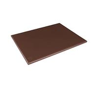 Hygiplas Thick Low Density Brown Chopping Board Large 600x450x20mm