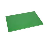 Hygiplas LDPE Colour Coded Chopping Board J253 450x300x12mm, Green, L
