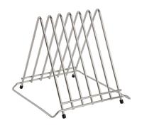 Hygiplas Chopping Board Rack with Six Slot Made of Stainless Steel