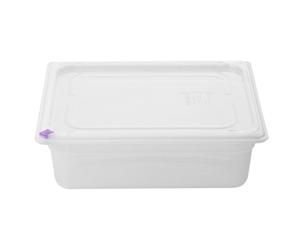 Hygiplas Click Polypropylene 1/2 Gastronorm Tray 100mm (4 Pack)