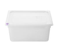 Hygiplas Click PP 1/2 GN Food Container with Lid, 150mm 8.9Ltr, Pack 4