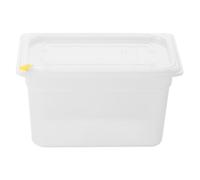 Hygiplas Click PP 1/4 GN Container with Lid, 150mm, 3.7Ltr (Pack of 4)