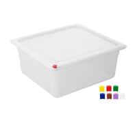Hygiplas Click PP Gastronorm Container 2/3 150mm 12Ltr, Pack of 4