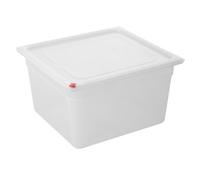 Hygiplas Click PP GN Pan 2-3 with Lid & 7 Colour Clips, 200 mm 16.1 Ltr, Pack 4