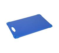 Hygiplas Commercial Grip Chopping Board Blue- 458x306x12mm