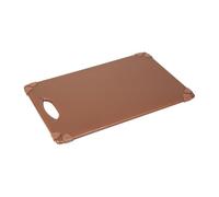Hygiplas Commercial Grip Chopping Board Brown - 458x306x12mm