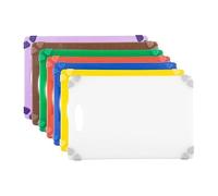 Hygiplas Commercial Grip Chopping Board Set 458x306x12mm, 7 Pack