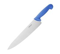 Hygiplas Cooking Chef Knife Blue 25cm - Ideal for Cutting Raw Fish, Stainless Steel Blade, Colour Coded C850