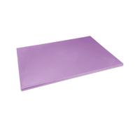 Hygiplas Dishwasher Safe LDPE Chopping Board FX109 600x450x20mm, Purple