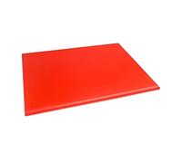 Hygiplas Extra Large Polyethylene Chopping Board 25x600x450mm, Red