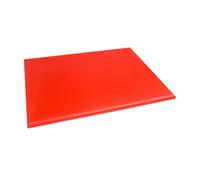 Hygiplas Extra Thick High Density Red Chopping Board Large - J047