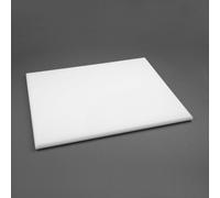 Hygiplas Extra Thick High Density White Chopping Board Large - J044