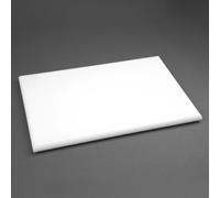 Hygiplas Extra Thick High Density White Chopping Board Standard - J038