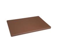 Hygiplas Extra Thick Low Density Brown Chopping Board Standard - DM003