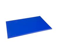 Hygiplas HDPE Chopping Board for Raw Fish, Dishwasher Safe, Blue, 45x30cm