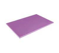 Hygiplas HDPE Chopping Board Purple 450x300x12mm