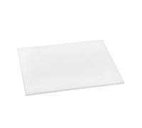 Hygiplas High Density White Chopping Board Small 305x229x12mm - Colour Coded, Dishwasher Safe Cutting Board HC867