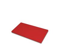 Hygiplas Large High Density Red Chopping Board for Raw Meat - 60x45cm