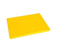 Hygiplas Low Density Chopping Board Heavy Duty 30x30cm, Small Yellow