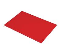 Hygiplas Low Density Polyethylene Chopping Board 450x300x12mm, Red, L