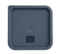 Hygiplas Polyethylene Square Food Storage Container Lid, 5.5/7Ltr, Blue