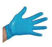 Hygiplas Powder-Free Vinyl Gloves Blue Extra Large (Pack of 100) - CF403-XL