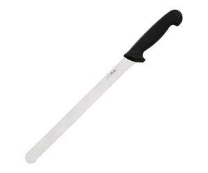 Hygiplas Slicer Serrated Black - 12"