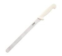 Hygiplas Slicer Serrated White - 12"