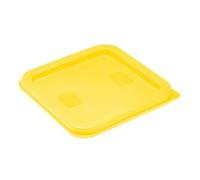 Hygiplas Square Yellow Lid to fit - Small 1.5/3.5Ltr