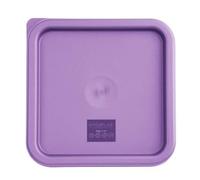 Hygiplas Square Food Storage Container Lid Purple Medium - Spare Lid for Plastic Containers FX144