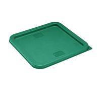 Hygiplas Square Food Storage Container Lid Green Medium