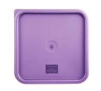 Hygiplas Square Food Storage Container Lid, Purple, Large FX145