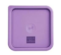 Hygiplas Square Food Storage Container Lid Purple Medium - Spare Lid for Plastic Containers FX144