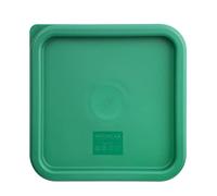 Hygiplas Square Green Lid to fit - 5.5/7Ltr