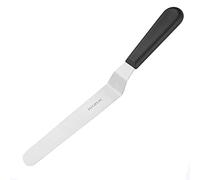 Hygiplas Stainless Steel Angled Blade Palette Knife 19.5cm, Black