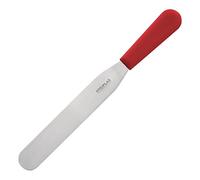 Hygiplas Stainless Steel Straight Blade Palette Knife, Red, 20.5cm