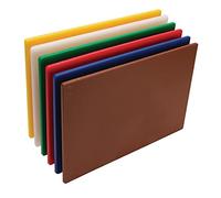Hygiplas Standard Low Density Chopping Board Set 12X455X305mm Cutting 6pc