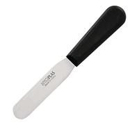 Hygiplas Straight Blade Palette Knife Stainless Steel, 10.3cm, Black