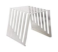 Hygiplas Tiered Chopping Board Rack, Stainless Steel, 6 Slots J251