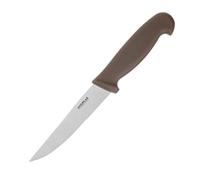 Hygiplas Vegetable Knife Serrated Brown 10.5cm