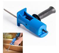 HYGJ Portable Reciprocating Saw Adapter with 3 Saw Blades, 9.5cm Blade Length, Electric Drill Compatible, Ideal for Wood and Metal