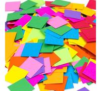 Hygloss 1,000 Pcs Small Cardstock Squares - 1 Inch Papers Squares - Great for Mosaic Crafts, Arts & Crafts, DIY Projects, Classroom Activities & Much More - Double-Sided, Bright Assorted Colors