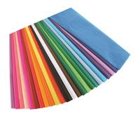 Hygloss Bleeding Tissue Paper Assortment - Multi-Color, 12 x 18 in, 100 Sheets, Non-Toxic, Made in USA, 88128