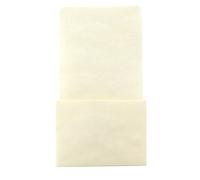 Hygloss Manila Library Pockets, Paper, Off- White, High Back 6.25 x 3.5