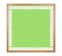 Hygloss Paper Classroom Die-Cut Borders 3-Inch x 36-Inch - White Fence