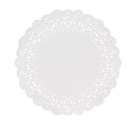 Hygloss Products Round Paper Lace Doilies, White, 6"", 100 Per Pack" (HYX10061)