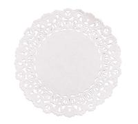 Hygloss Round Doilies, White, 4", Pack of 100
