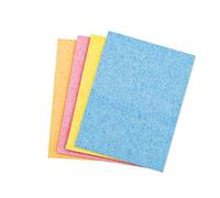 Hygloss Ums, 5" x 7", 4 Sheets (Cellulose Sponge), Assorted, 5 x 7-Inch