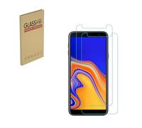 HYGMOCC Screen Protector for Samsung Galaxy J4 Plus/Galaxy J4+ Tempered Glass Protective Film HD 9H Hardness Case Friendly Easy Installation Anti Scratch Bubble Free(2 pcs)