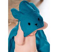 HYGRAD® 100% Cotton Unisex New Born Baby-Soft Hooded Towel 450GSM Size 70x70cm Great For Baby Shower Xmas Gift (Petrol Blue)